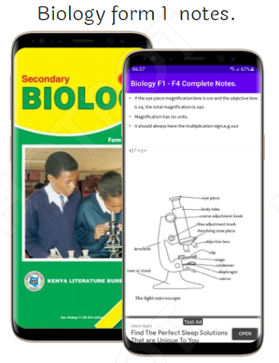 Android application Biology: Handbook f1 - 4 notes screenshort
