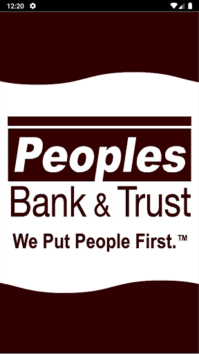 Android application Peoples Bank & Trust screenshort