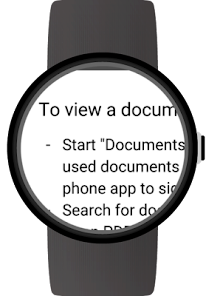 Imágen 4 Documents for Wear OS (Android android