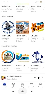 Nicaragua Radio FM-AM
