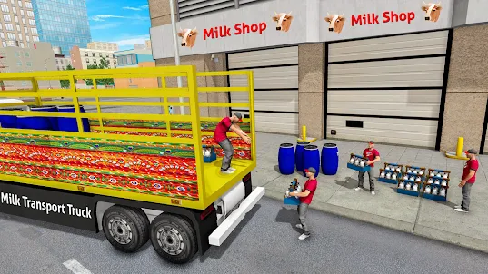Milk Transport Truck Tanker