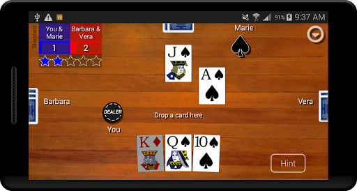 Euchre Card Classic Screen 2