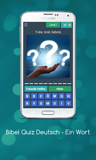 Android application Bibel Quiz Deutsch - Ein Wort screenshort