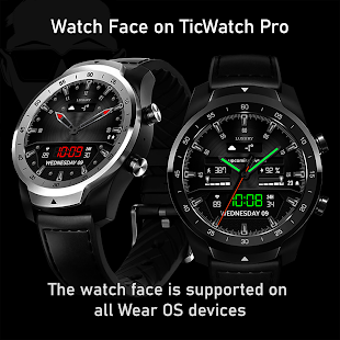 WFP 160 Luxury Mod2 Watch Face Screenshot