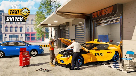 Taxi City Driver Taxi Sim 2023