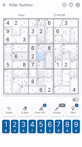 Killer Sudoku 1.0.55.1 screenshots 2