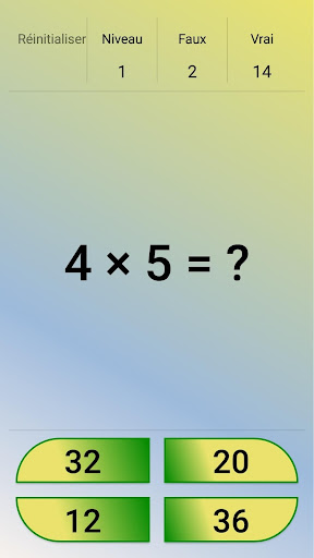Aperçu de l'application