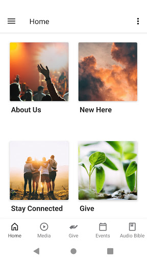 Android application Relevant Church Indiana screenshort