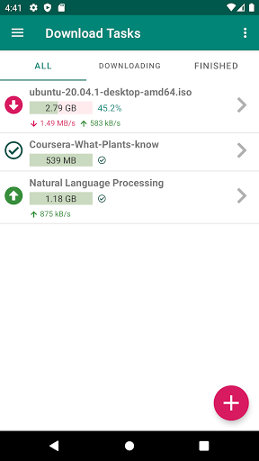 Android application BitComet - Download Torrent screenshort
