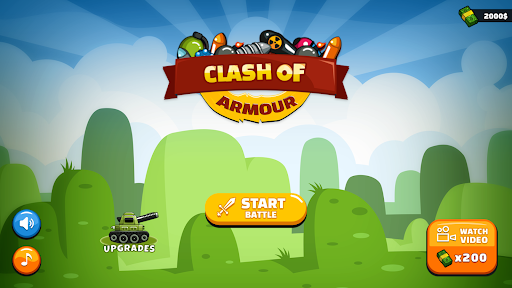 Android application Clash of Armour screenshort