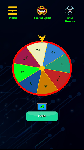 Drone Idle Clicker Screen 3