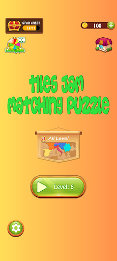 Android application Tiles Jam Matching Puzzle screenshort