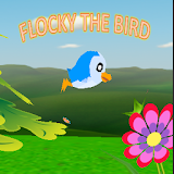 Fly little bird 3d icon