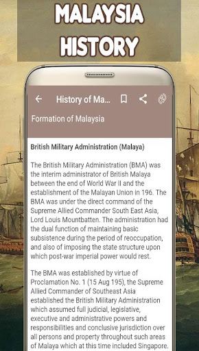 History of Malaysia Screen 3