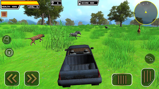 Animals Hunting 4x4 Safari 3D Screen 3