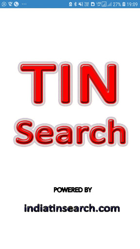 Android application TIN SEARCH VAT and CST screenshort