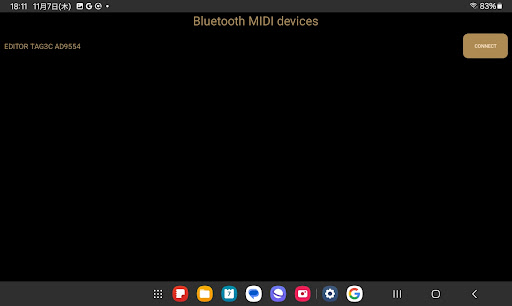 Screenshot of TAG Remote