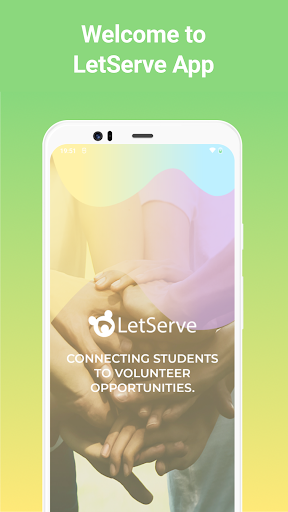 Android application LetServe screenshort