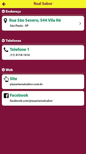 Pizzaria Real Sabor Screen 3