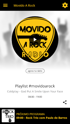 Android application Movido A Rock screenshort