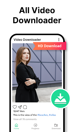 Android application All Video Downloader screenshort