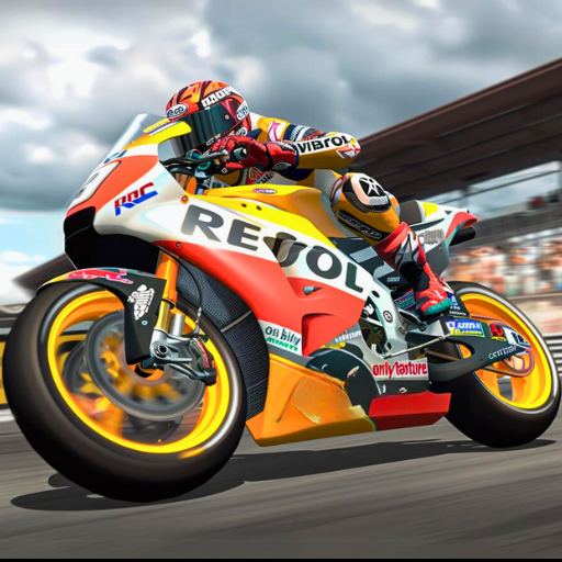 Motorbike Games Bike Racing 3D logo