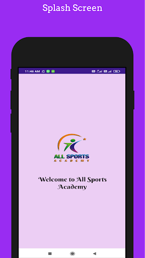 Android application All Sports Academy screenshort