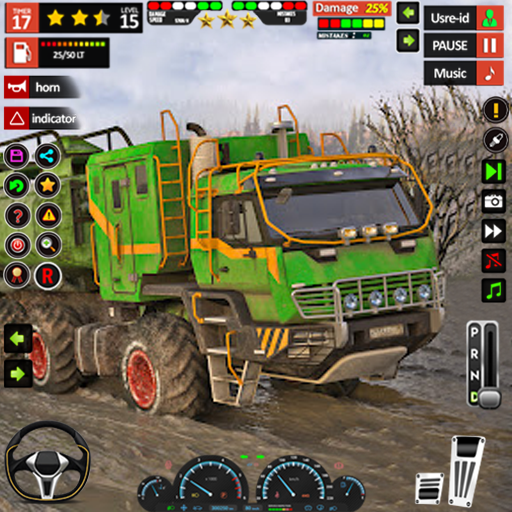 Mud Truck Driving Truck Games