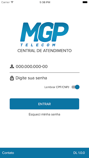 Android application MGP Telecom screenshort