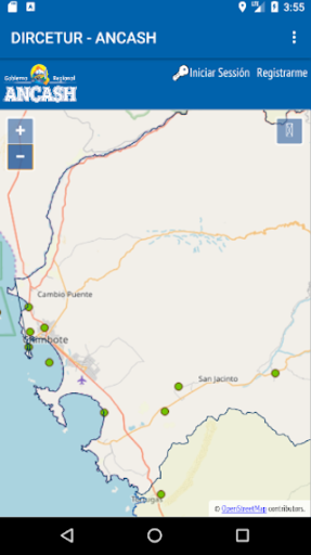Android application DIRCETUR - ANCASH screenshort