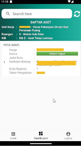 Sensus Aset Dogiyai Screen 3