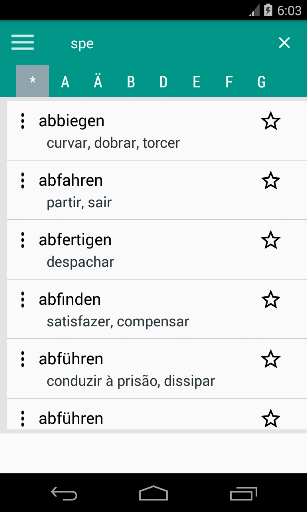 Visualização do aplicativo