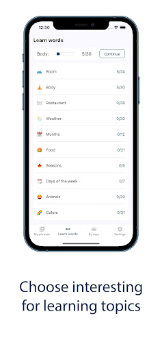 Learn languages with Overword Screen 2
