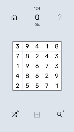 Android application Sum 10 Blast Numbers screenshort