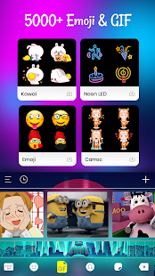 LED Keyboard: Emoji, Fonts Screenshot