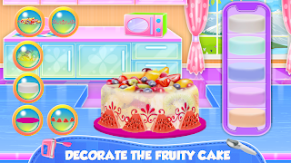 Fruity Ice Cream Cake Cooking - Screenshot 3