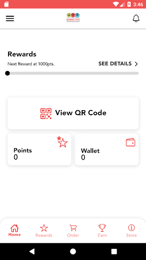 Android application WinBubbleTea screenshort