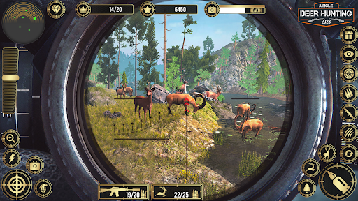 Jungle Deer Hunting Games 3D - Action - games