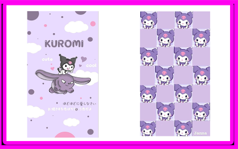 Kuromi My Melody Wallpaper