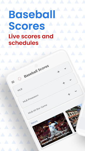 Baseball Scores screenshot 0