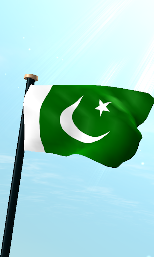 Android application Pakistan Flag 3D Wallpaper screenshort