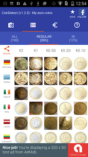 CoinDetect for euro collectors Screen 3