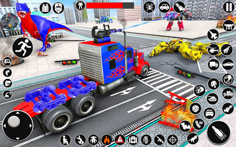 Screenshot 6 Juegos transformación de robot android