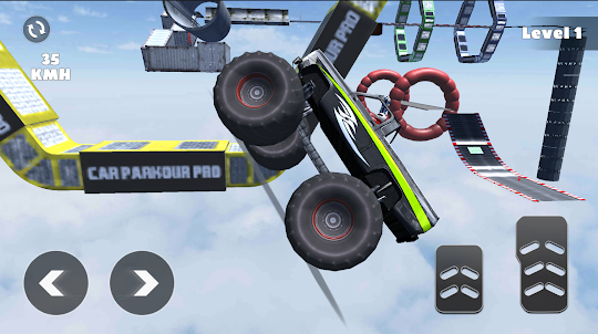 Monster Truck Stunt -Car Crash
