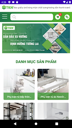 Android application TKN - Tân Kỷ Nguyên screenshort