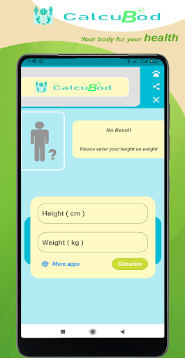 Calcubod Body Mass Index BMI C Screen 3