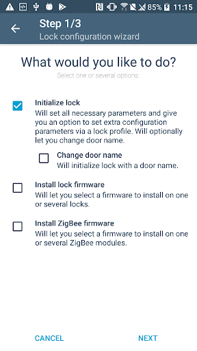 Visionline Mobile Service Tool Screen 2
