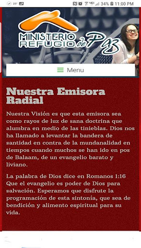 Ministerio Refugio De Paz