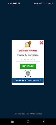 Android application Mi Contador Personal screenshort