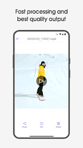 Captura de Pantalla 4 Cambiar la velocidad de video android